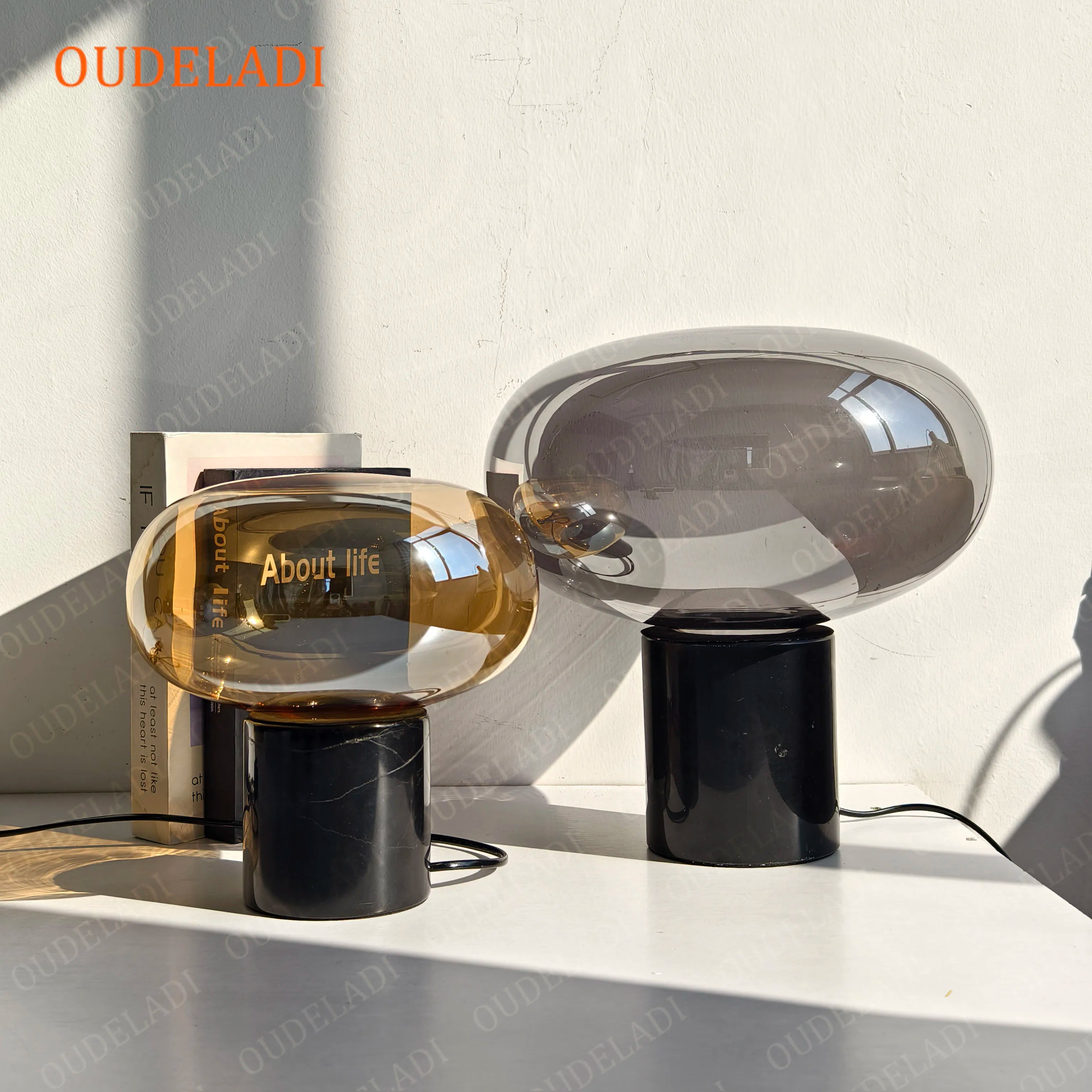 Postmodern Marble Table Lamp