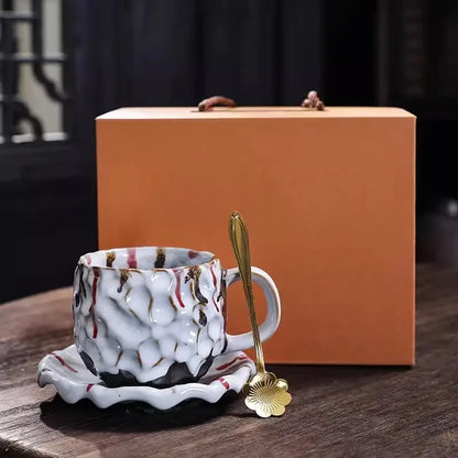 Coarse Pottery Coffee Cup