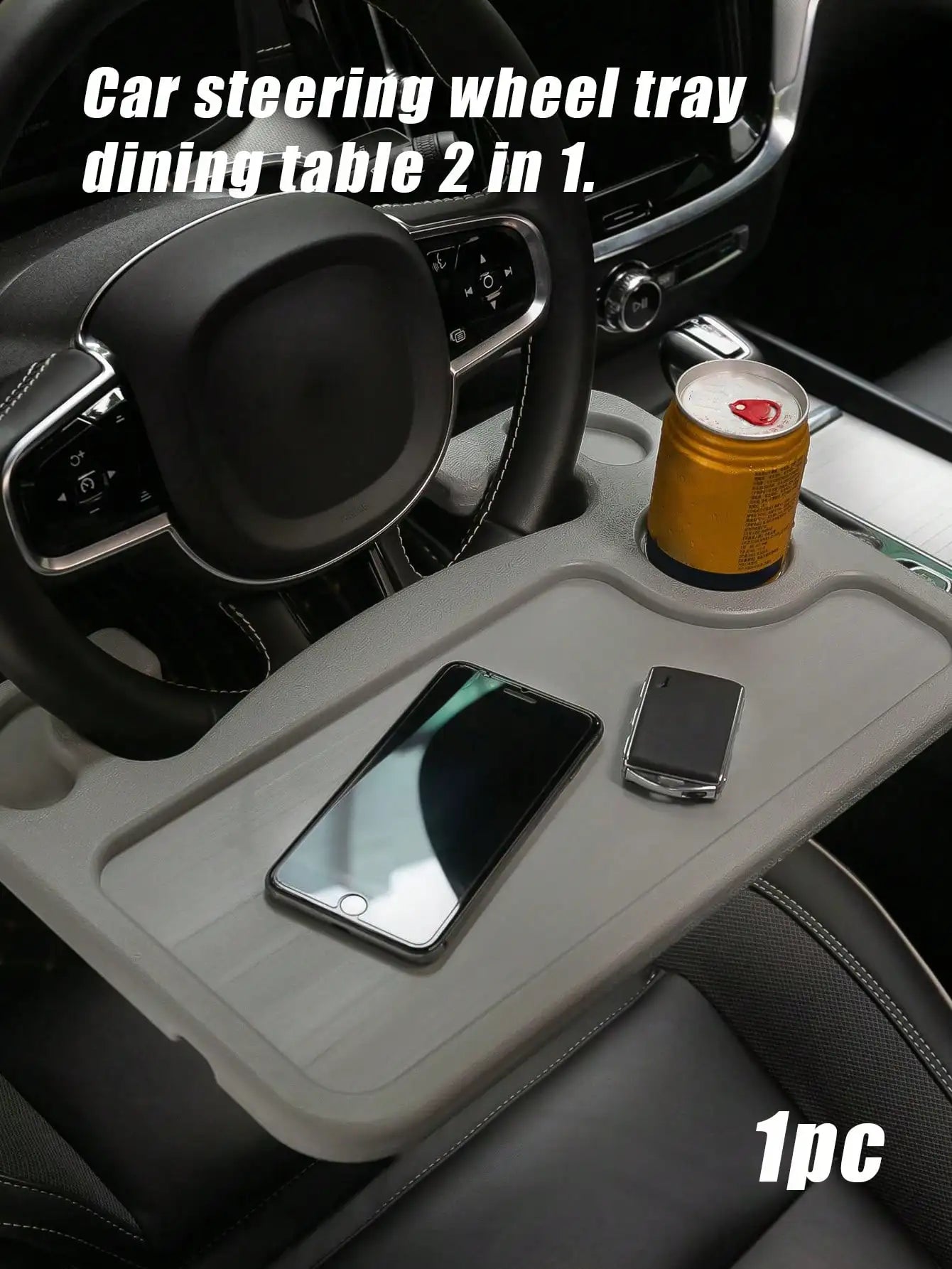 Portable Multifunctional Desk for Steering Wheel