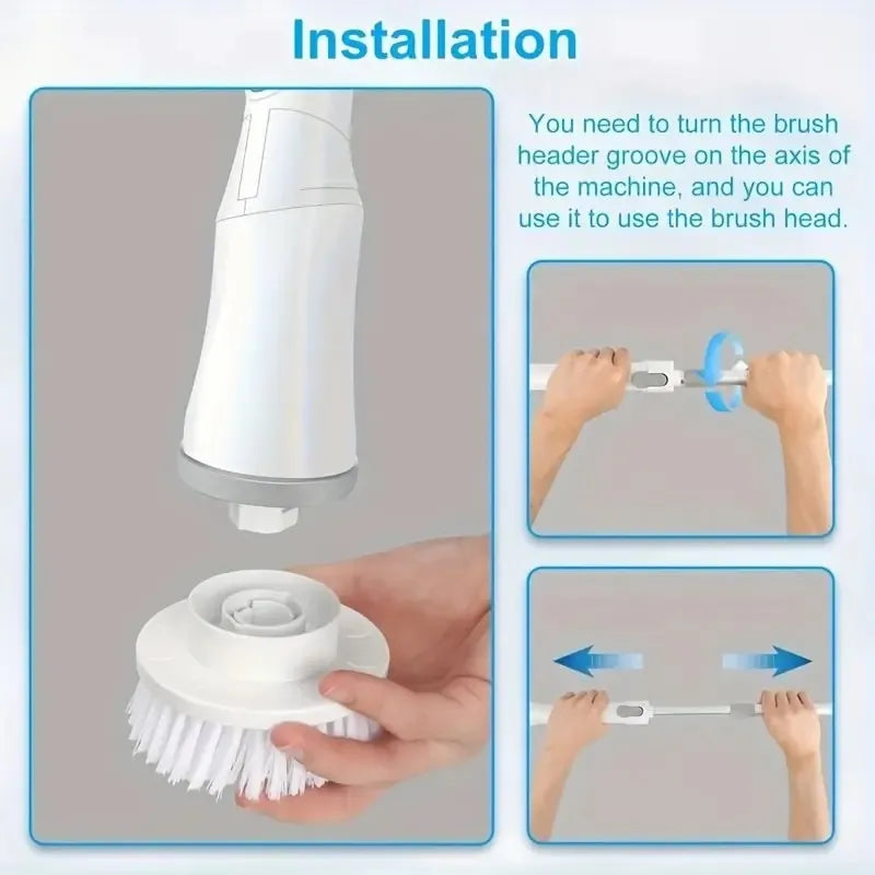 Wireless Electric Cleaning Brush