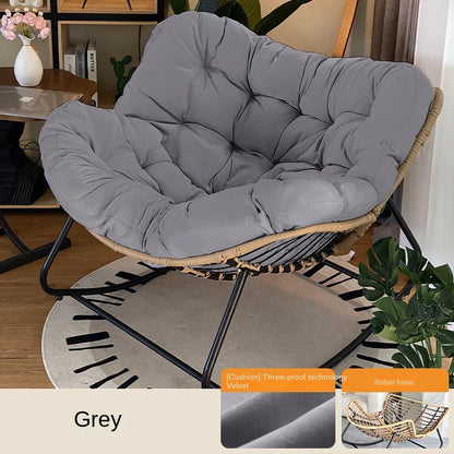 Woven Rattan Rocking Chair